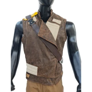 Jedi Survivor Vest with Leather Belt and Pad