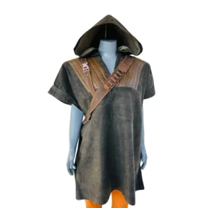 Poncho with Screen Printing with Belt